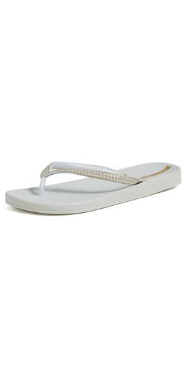 Ipanema Ipanema Mesh x Fem Flip Flops Grey/Gold
