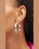Ippolita Goddess Hoop Earrings in Sterling Silver - 2