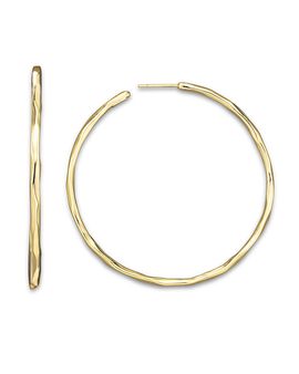 Ippolita Ippolita 18K Gold #4 Glamazon Faceted Hoops