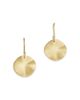 Ippolita Ippolita 18K Gold Wavy Disc Earrings - 1