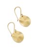 Ippolita Ippolita 18K Gold Wavy Disc Earrings - 4