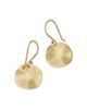 Ippolita Ippolita 18K Gold Wavy Disc Earrings - 5