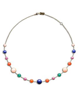 Ippolita Ippolita 18K Yellow Gold Lollipop Multi Stone Lollitini Festa Long Necklace, 36