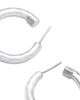 Ippolita Ippolita Sterling Silver Glamazon Hoop Earrings - 5
