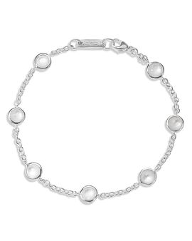 Ippolita Ippolita Sterling Silver Lollipop 7-Stone Station Bracelet in Mother-of-Pearl