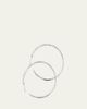 Ippolita Large Squiggle Hoop Earrings in Sterling Silver - 3
