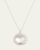 Ippolita Mini Pendant Necklace in Sterling Silver with Diamonds - 1