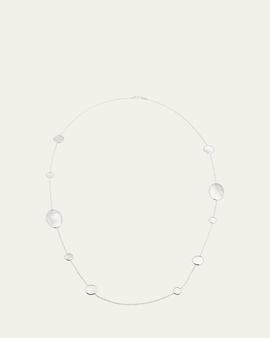 Ippolita Oval Station Necklace in Sterling Silver
