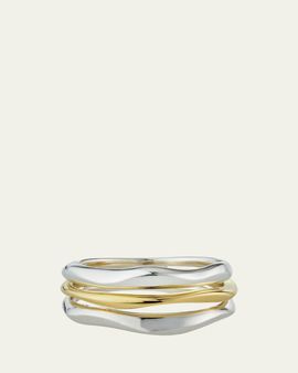 Ippolita Triple-Band Squiggle Ring in Chimera