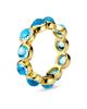 Ippolita Women's 18K Gold Lollipop Swiss Blue Topaz Ring - 1