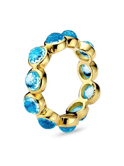 Ippolita Women's 18K Gold Lollipop Swiss Blue Topaz Ring