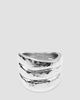 Ippolita Women's Classico Hammer Sterling Silver Triple-Band Ring - 2
