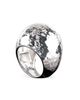 Ippolita Women's Classico Statement Sterling Silver Hammered Dome Ring - 3