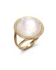 Ippolita Women's Lollipop 18K Yellow Gold, Mother-Of-Pearl Doublet & Diamond Medium Ring - 1