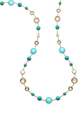 Ippolita Women's Lollipop Fronda Lollitini 18K Yellow Gold & Multi-Stone Long Necklace