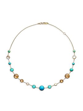 Ippolita Women's Lollipop Fronda Lollitini 18K Yellow Gold & Multi-Stone Short Necklace