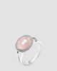 Ippolita Women's Lollipop Sterling Silver, Rose Quartz & Mother-Of-Pearl Doublet & 0.15 TCW Diamond Mini Ring - 2