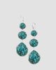Ippolita Women's Polished Rock Candy Crazy 8's Sterling Silver, Bronze & Turquoise Drop Earrings - 1
