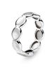 Ippolita Women's Polished Rock Candy Sterling Silver & Mother-Of-Pearl Oval Eternity Ring - 2