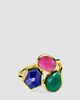 Ippolita Women's Rock Candy 18K Yellow Gold & Multi-Gemstone Cluster Ring - 1