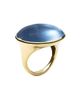 Ippolita Women's Rock Candy 18K Yellow Gold & Onyx Cabochon Triplet Ring - 1