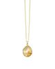 Ippolita Women's Rock Candy 18K Yellow Gold & Rutilated Quartz Medium Teardrop Pendant Necklace - 1