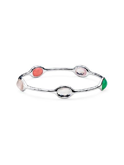 Ippolita Women's Rock Candy Bambina Five-Stone Sterling Silver & Multi-Stone Bangle