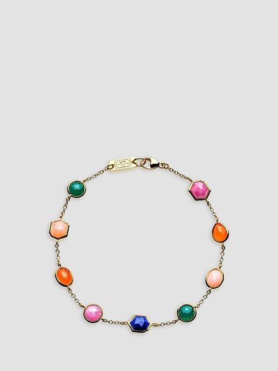 Ippolita Women's Rock Candy Confetti 18K Yellow Gold & Multi-Gemstone Bracelet