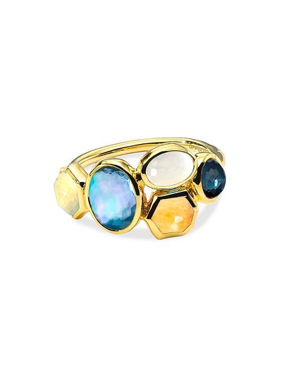 Ippolita Women's Rock Candy Gelato 18K Yellow Gold & Multi-Stone Cluster Ring