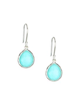Ippolita Women's Rock Candy Silver Turquoise Doublet & Sterling Silver Mini Teardrop Earrings