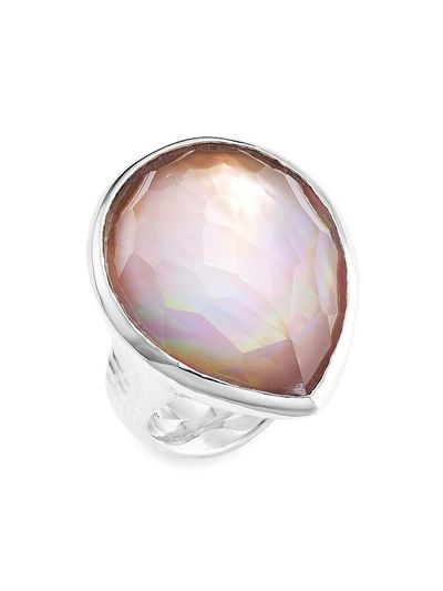Ippolita Women's Rock Candy Sterling Silver & Gemstone Teardrop Ring