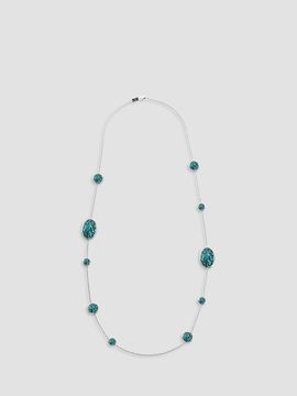 Ippolita Women's Rock Candy Sterling Silver, Bronze & Turquoise Long Necklace