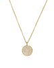Ippolita Women's Stardust 18K Yellow Gold & 0.25 TCW Diamond Medallion Pendant Necklace - 1