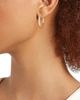 Ippolita Women's Stardust 18K Yellow Gold & Diamond Small Crinkle Hoop Earrings - 2