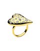 Ippolita Women's Stardust Puffy Heart 18K Yellow Gold & 1.84 TCW Diamond Cocktail Ring - 4