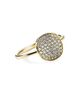 Ippolita Women's Stardust Small Flower 18K Green Gold & Diamond Disc Ring - 3