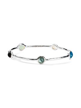 Ippolita Women's Wonderland Sterling Silver, Doublet & Onyx 5-Station Bangle