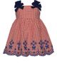 Iris & Ivy Iris & Ivy Americana Bow Shoulder Dress - 1