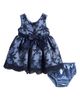 Iris & Ivy Iris & Ivy Border Embroidered Empire Waist Party Dress & Bloomers Set - 1