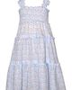 Iris & Ivy Iris & Ivy Kids' Ditsy Floral Flutter Sleeve Tiered Dress - 1