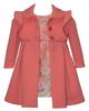 Iris & Ivy Iris & Ivy Kids' Floral Lace Party Dress & Knit Coat Set - 1