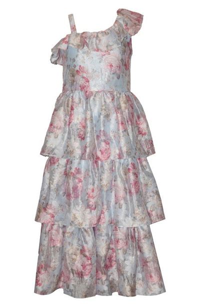 Iris & Ivy Iris & Ivy Kids' Floral Tiered Dress