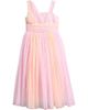 Iris & Ivy Iris & Ivy Kids' Glitter Asymmetric Dress - 1