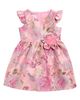 Iris & Ivy Iris & Ivy Kids' Metallic Jacquard Fit & Flare Dress - 1