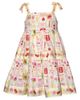 Iris & Ivy Iris & Ivy Kids' Mixed Border Print Tie Shoulder Dress - 1