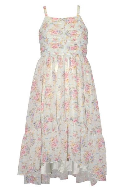 Iris & Ivy Iris & Ivy Kids' Sequin Chiffon Dress