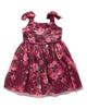 Iris & Ivy Iris & Ivy Kids' Shirred Floral Dress with Bows - 1