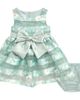 Iris & Ivy Iris & Ivy Shadow Stripe Bow Dress - 1
