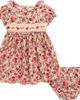 Iris & Ivy Iris & Ivy Smocked Roses Cotton Dress - 1