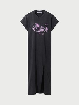 IRO DAKOLYSPE Midi Dress (IODAM25103BKL)